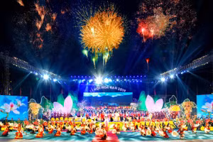 Lễ hội Hoa Ban là hoạt động thường niên của tỉnh Điện Biên được tổ chức vào tháng 3 hằng năm (Ảnh: Sở Văn hóa-Thể thao và Du lịch Điện Biên).