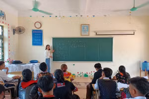 Học sinh Trường PTDTNT-THPT Mường Nhé bước vào giai đoạn "tăng tốc".