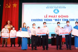 Các cơ sở giáo dục thành viên và các đơn vị trực thuộc Đại học Thái Nguyên tích cực hưởng ứng tham gia ủng hộ chương trình.