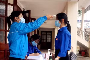 Trường Phổ thông DTNT tỉnh Thái Nguyên đón học sinh trở lại.