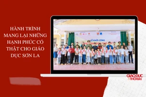 Hành trình mang "Hạnh phúc cho em" đến học sinh Sơn La