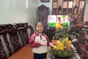 Học sinh sẽ tham gia các công việc chuẩn bị đón Tết tại gia đình như bày mâm ngũ quả và các việc nhà khác. 