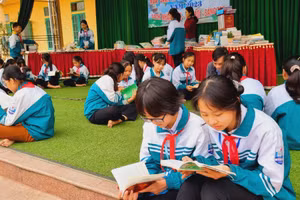 Việc lan tỏa văn hóa đọc và giá trị của sách tới các em học sinh góp phần giúp các em rèn thói quen đọc sách, hình thành nhân cách cho bản thân.