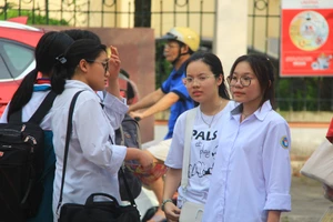 Kỳ thi tuyển sinh vào lớp 10 năm 2023 của Nam Định diễn ra an toàn, nghiêm túc, đúng quy chế.