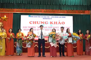 Ngành Giáo dục Ba Vì đã chọn được 8 nhà giáo tiêu biểu dự vòng chung khảo cấp huyện.