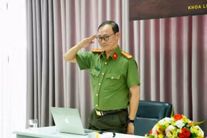 Thượng tá - TS Đào Trung Hiếu.