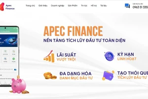 Apec Finance gọi đầu tư với tỷ suất sinh lời 300%