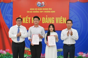 Vinh dự được kết nạp Đảng trước kỳ thi tốt nghiệp