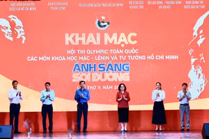 Khai mạc Hội thi Olympic toàn quốc 'Ánh sáng soi đường'