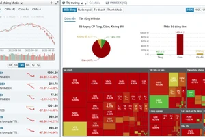 Chứng khoán Việt Nam tiếp tục bị bán tháo trong phiên 11/10.