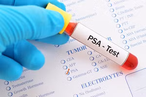 Người bệnh cần được thăm khám tầm soát tiền liệt tuyến, bao gồm khám bằng tay và đo chất PSA. Ảnh minh họa.