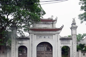 Văn miếu Bắc Ninh.