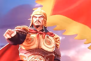 Hình ảnh trong dự án bộ ba phim điện ảnh “Đại chiến Bạch Đằng giang” được giới thiệu tại buổi ra mắt AIOI studios. Ảnh: Bình Thanh.