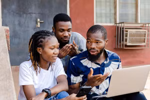 Nhiều sinh viên châu Phi thích học từ xa nhưng nhận bằng chất lượng quốc tế.