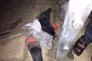 Khu vực kênh Ngàn Trươi, nơi xảy ra vụ việc