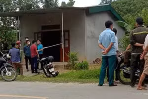 Hiện trường xảy ra vụ việc.