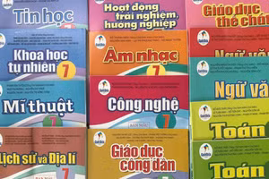Hà Tĩnh công bố danh mục 82 SGK lớp 3, lớp 7, lớp 10 dạy học tại các cơ sở giáo dục trong năm học 2022-2023. (Ảnh minh hoạ).