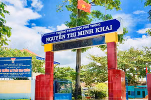 Trường THPT Nguyễn Thị Minh Khai (huyện Tây Hòa).