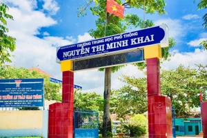 Trường THPT Nguyễn Thị Minh Khai (huyện Tây Hòa).