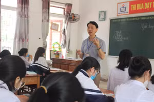 Hà Tĩnh: Đảm bảo cơ sở vật chất cho kỳ thi tốt nghiệp THPT