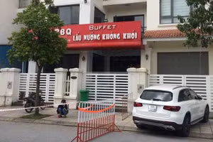 Quán nước BBQ - khu vực ghi nhận nhiều ca mắc Covid-19 mới
