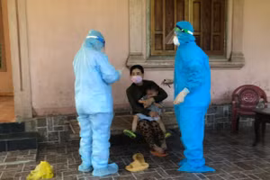 Bên trong vùng phong tỏa tại Hà Tĩnh