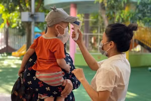 Học sinh bậc học mầm non sẽ trở lại trường từ 27/9.