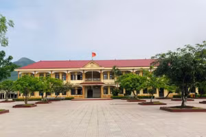 Trường THCS Kỳ Khang (huyện Kỳ Anh, Hà Tĩnh).
