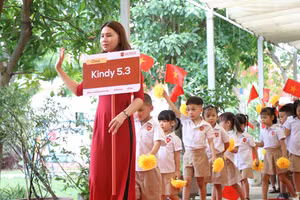 Rộn ràng Lễ khai giảng tại trường Hội nhập Quốc tế iSchool Hà Tĩnh