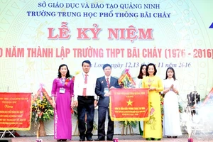 Trường THPT Bãi Cháy kỷ niệm 40 năm thành lập