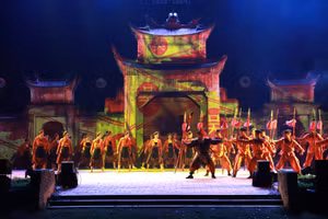 Nhiều hoạt động văn hóa nghệ thuật truyền thống tại lễ kỷ niệm 1085 năm vua Ngô Quyền định đô tại Cổ Loa.