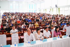 Quang cảnh lễ phát động cuộc thi “Ý tưởng khởi nghiệp đổi mới sáng tạo - KGU STARTUP lần V, năm 2024”.