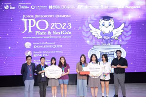 Hai đội giành nhất, nhì JPO 2023 (bảng Olympia dành cho học sinh lớp 7 - 9).
