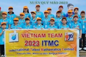 Đội tuyển Việt Nam tham gia chung kết cuộc thi tìm kiếm tài năng Toán học quốc tế (ITMC) 2023.