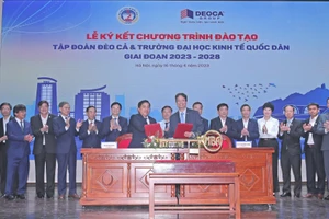 Trường ĐH Kinh tế Quốc dân, Tập đoàn Đèo Cả ký kết hợp tác chiến lược giai đoạn 2023-2028.