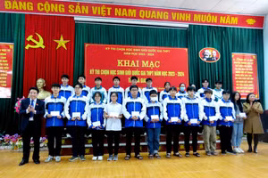 Tỉnh Hà Giang có 20 học sinh đạt giải tại Kỳ thi chọn học sinh giỏi quốc gia. (Ảnh: Báo Hà Giang).