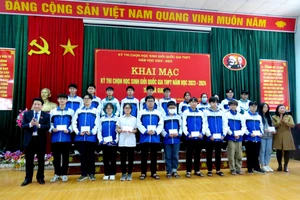 Tỉnh Hà Giang có 20 học sinh đạt giải tại Kỳ thi chọn học sinh giỏi quốc gia. (Ảnh: Báo Hà Giang).