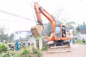 Lan tỏa phong trào hiến đất mở đường xây dựng nông thôn mới.