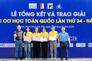 Sinh viên Trường Đại học Kỹ thuật Công nghiệp giành 10 giải tại Cuộc thi Olympic Cơ học toàn quốc.