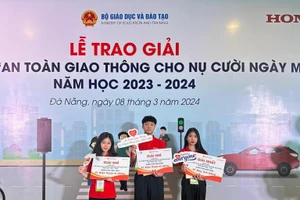 Học sinh Lạng Sơn đạt giải tại Cuộc thi An toàn giao thông cho nụ cười ngày mai.