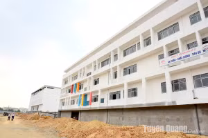 Xây dựng trường THPT Chuyên Tuyên Quang với tổng mức đầu tư trên 255,8 tỷ đồng.