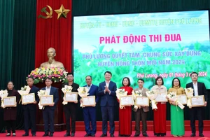 Huyện miền núi nỗ lực cán đích nông thôn mới trong năm 2024.