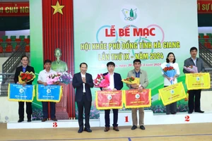 Hà Giang tổ chức thành công Hội khỏe Phù Đổng năm 2024. (Nguồn: Báo Hà Giang)