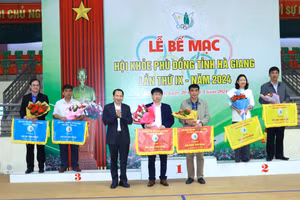 Hà Giang tổ chức thành công Hội khỏe Phù Đổng năm 2024. (Nguồn: Báo Hà Giang)