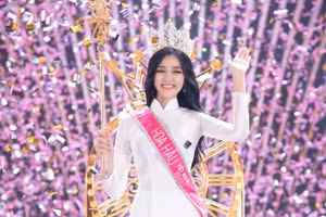 Hoa hậu Đỗ Thị Hà.