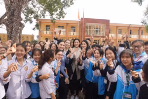 Đây là hoạt động thiện nguyện do tổ chức Hoa hậu Việt Nam 2020.