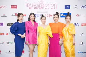 Dàn nhan sắc Việt đình đám "tiếp sức" cho Hoa Hậu Việt Nam 2020
