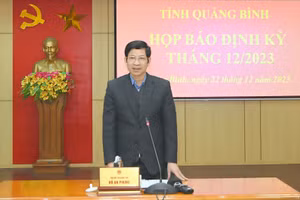 Trước khi được bổ nhiệm giữ chức Thứ trưởng Bộ Văn hóa, Thể thao và Du lịch, ông Hồ An Phong làm Phó Chủ tịch UBND tỉnh Quảng Bình, nhiệm kỳ 2021-2026. Ảnh: Hoàng An