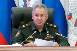 Bộ trưởng Quốc phòng Nga Sergei Shoigu.