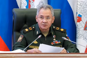 Bộ trưởng Quốc phòng Nga Sergei Shoigu.